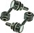 Estabilizador Barra Estabilizadora Conexão Extremidade Dianteira LH RH Par para Toyota Sequoia Tundra - Imagem 2
