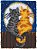 Fio de gancho de trava Wonderart, Lua Meow Fio de Gancho de Trava Wonderart, Lua Meow - Imagem 1