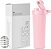 Garrafa Agitadora de Aço Inoxidável Simple Modern com Bola 24oz | Copo Isolado de Metal para Misturas de Proteínas, Shakes e Pré-Treino | Coleção Rally | Rosa Claro - Imagem 1