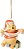 Enfeite de Natal Alegre do Ursinho Pooh Winnie The Pooh 2023 Lenox 894473 - Imagem 1