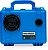 DemerBox DB1: Caixas de som Bluetooth para uso externo à prova d'água, portáteis e resistentes. Som alto, bateria com mais de 40 horas de duração, caixa seca + carregamento USB (azul - Imagem 1