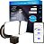 Luminária de Segurança Inteligente Enbrighten LED Wi-Fi, Controle pelo Aplicativo, Acionamento por Movimento, Três Cabeças, Bronze, Listada pela ETL, Resistente a UV, 3400 Lumens, 4000K, - Imagem 1