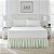 Laura Ashley Home - Saia de cama com babados de algodão, leve e estilo clássico (Riscas Verdes, Solteiro) - Imagem 2