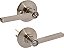 SCHLAGE Dexter by Schlage J40SOL619 Maçaneta para Cama e Banho Solstice, Níquel Acetinado - Imagem 1