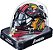 Máscara de Goleiro de Hóquei em Miniatura com Logotipo da Equipe da NHL e Estojo - Máscara de Goleiro colecionável com Logos Oficiais e Cores da NHL - Imagem 2