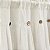 Lush Decor Linen Button Farmhouse Valance, 84 W x 18 L, Off White - Rustic Valance For Window - Pleated Color Block Design With Coconut Husk Button Detail
Tradução: Lush Decor Linen Button Farmhouse Valance, 84 - Imagem 3