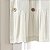 Lush Decor Linen Button Farmhouse Valance, 84 W x 18 L, Off White - Rustic Valance For Window - Pleated Color Block Design With Coconut Husk Button Detail
Tradução: Lush Decor Linen Button Farmhouse Valance, 84 - Imagem 4