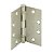 Dobradiça de porta comercial Prime-Line U 1156453, pivô suave com 2 rolamentos de esferas, 4-1/2 pol. x 4-1/2 pol. com cantos quadrados, 4 furos por folha com - Imagem 1
