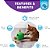 Outward Hound Nina Ottosson Dog Snuffle N' Treat Interactive Puzzle Ball & Treat Dispenser Dog Toy = Brinquedo Interativo de Bola de Quebra-cabeça e Dispensador de Petiscos para Cães Outward Hound Nina Ottosson Snuffle - Imagem 2