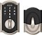 Fechadura eletrônica Schlage BE375 CAM 619 Touch Camelot, Deadbolt sem chave, entrada sem chave, níquel acetinado - Imagem 5