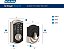 Fechadura eletrônica Schlage BE375 CAM 619 Touch Camelot, Deadbolt sem chave, entrada sem chave, níquel acetinado - Imagem 2