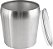 Cambridge Silversmiths Balde de Gelo Isolado em Aço Inoxidável de 3 Litros, Prata - Imagem 1