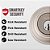 Trava da porta de entrada com botão e fechadura de cilindro único Juno Kwikset, combo com proteção antimicrobiana Microban e segurança SmartKey em níquel acetinado. - Imagem 4