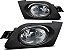 Luz de neblina do para-choque dianteiro do motor DNA MOTORING FL-HC01-CH Lado do motorista e do passageiro para melhorar a visibilidade [Compatível com o Honda Civic 01-03] - Imagem 2