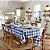 Toalha de mesa Elrene Home Fashions Farmhouse Living Buffalo Check, 60 x 120, Azul/Branco - Imagem 2