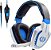 Fone de ouvido com fio Anivia Over Ear com microfone - Fones de ouvido com som surround estéreo, fone de ouvido para jogos com microfone HD, graves, isolamento de ruído, controle de volume para várias plataformas. - Imagem 1