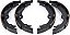 Sapatas de freio premium MAGMA PMB967B - Imagem 1