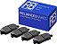 Pastilha de Freio Semi Metálica Centric Parts 300.06800 com Shim - Imagem 1