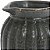Jarra de cerâmica estriada Creative Co-Op, preta fosca, 8''L x 6''W x 8''H - Imagem 4