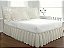 Roupa de Cama com Babado FRESH IDEAS, Comprimento Clássico de 14 polegadas, Estilo Franzido, King da Califórnia, Marfim - Imagem 2