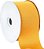Fita grosgrain Berwick Offray 3, amarelo ouro, 50 jardas - Imagem 1
