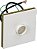 Regulador de intensidade rotativo Lutron C-2000-WH, branco - Imagem 1