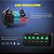 Painel de Interruptores Roçador Nilight 6 Gang 5Pin On Off Toggle Holder de Alumínio 12V 24V Dash Pre-Wired Interruptores com Iluminação Verde para Carros, Barcos, RVs e - Imagem 4