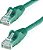 Cabo Ethernet CAT6 de 100 pés da StarTech.com - Cabo Ethernet Gigabit CAT 6 Verde - 650MHz 100W PoE++ RJ45 UTP Categoria 6 Rede/Cabo de Conexão sem Engate com Alívio de Tensão Test - Imagem 1