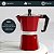 Cafeteira Clássica de Fogão e Espresso Primula, Moka Pot para Preparar Café Italiano e Cubano, Cafeteira Greca, Cafeteiras, 6 Xícaras de Espresso, Vermelho - Imagem 3