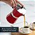 Cafeteira Clássica de Fogão e Espresso Primula, Moka Pot para Preparar Café Italiano e Cubano, Cafeteira Greca, Cafeteiras, 6 Xícaras de Espresso, Vermelho - Imagem 2