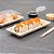 Bandejinhas de sushi de papelão Pulp Tek 8,7 x 3,5 polegadas, 100 pratos bagaço microwavable - tampas vendidas separadamente, tejadinhos, Bandejinhas de cana-de-açú - Imagem 4