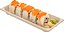 Bandejinhas de sushi de papelão Pulp Tek 8,7 x 3,5 polegadas, 100 pratos bagaço microwavable - tampas vendidas separadamente, tejadinhos, Bandejinhas de cana-de-açú - Imagem 1