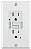 Receptáculo de segurança Leviton GFNL1-W SmartlockPro Slim com teste automático, à prova de manipulação, com luz-guia e indicador LED, 15-Amp, Branco - Imagem 5