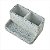 SKL Home by Saturday Knight Ltd. Porta-escovas de dente com armazenamento Terrazzo Manchado, Multiuso - Imagem 2