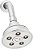 Chuveiro ajustável de alta pressão Speakman S-3014 Caspian AnyStream, cromado polido. - Imagem 2
