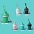 Garrafa de água de aço inoxidável BOTTLE JOY: Tampa à prova de vazamentos, Sip perfeito, Dupla Isolamento, Eco-Amigável, Seguro para lava-louças e Alça estilosa (Tartaruga - Imagem 2