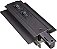 Iluminação WAC WEDR-RTL-5A-BK W Recessed Track Flangeless Live End Right Current Limiter - Limitador de Corrente Atual Direita sem Flange para Trilho Embutido - Imagem 1