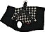 Peitoral Casaco Puppia Jace para Cachorro, Quente de Inverno com Padrão de Diamante para Cães Pequenos e Médios, Preto, Extra Grande - Imagem 3