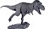 Bestas do Mesozoico: Tyrannosaurus Rex Cinza - Miniatura colecionável articulada de dinossauro em escala 1/35 - 14 - sem pintura - Imagem 5