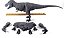 Bestas do Mesozoico: Tyrannosaurus Rex Cinza - Miniatura colecionável articulada de dinossauro em escala 1/35 - 14 - sem pintura - Imagem 3
