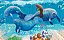 Caneca de viagem isolada com parede tripla e isolamento Tervis Guy Harvey Manatee mantém bebidas frias e quentes, 20oz Legado, Aço inoxidável - Imagem 2