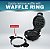 Fabricante de Waffles Recheados Macios Antiaderente Elite Gourmet EWM380M, Waffles Gordinhos de 1,5 Polegadas, Batatas Fritas, Keto, Lanches, Sanduíche, Ovos, Fácil de Limpar, M - Imagem 5