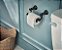 Moen Belfield Suporte de papel higiênico pivotante preto fosco, YB6408BL - Imagem 2