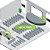 Transmissor de Áudio e Vídeo sem fio de longo alcance IOGEAR para Computador/Projetor DVI Ultra-extensor - Imagem 5