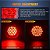Luz de Freio Redonda para Reboque Nilight 4 2PCS 24 LED Vermelho em Aço Inoxidável Cromado à Prova d'Água para Caminhão Van Motorhome Barco Caminhão, Garantia de 2 Anos - Imagem 2