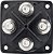Sistema Blue Sea Systems 6011200 m-Series Battery Switch Dual CircuitPlus, Preto - Imagem 2