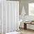 Cortina de chuveiro 100% algodão Madison Park Arlo, design de tecido em relevo 800 GSM de qualidade de hotel, decoração de banheiro macia e moderna, lavável à máquina, tela de privacidade de tecido para - Imagem 1