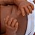 JC Toys Mini La Newborn Africano Americano | Boneca Bebê Realisticamente Correta Anatomicamente | 9,5 Todo em Vinil | Inclui Roupa Rosa, Chapéu e Chupeta | Projetado por Berenguer | Para - Imagem 3