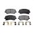 Pastilhas de freio a disco dianteiras de cerâmica TEC-1623 para Mazda CX-5 Dodge Dart Chrysler 200. - Imagem 1