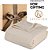 Manta de Algodão 100% para Todas as Estações, Design de Cesta, Cobertura Macia e Confortável para Cama, Roupa de Cama, Quarto, Sofá, Descanso, Modernas Mantas Ponderadas Médias, Mar - Imagem 3